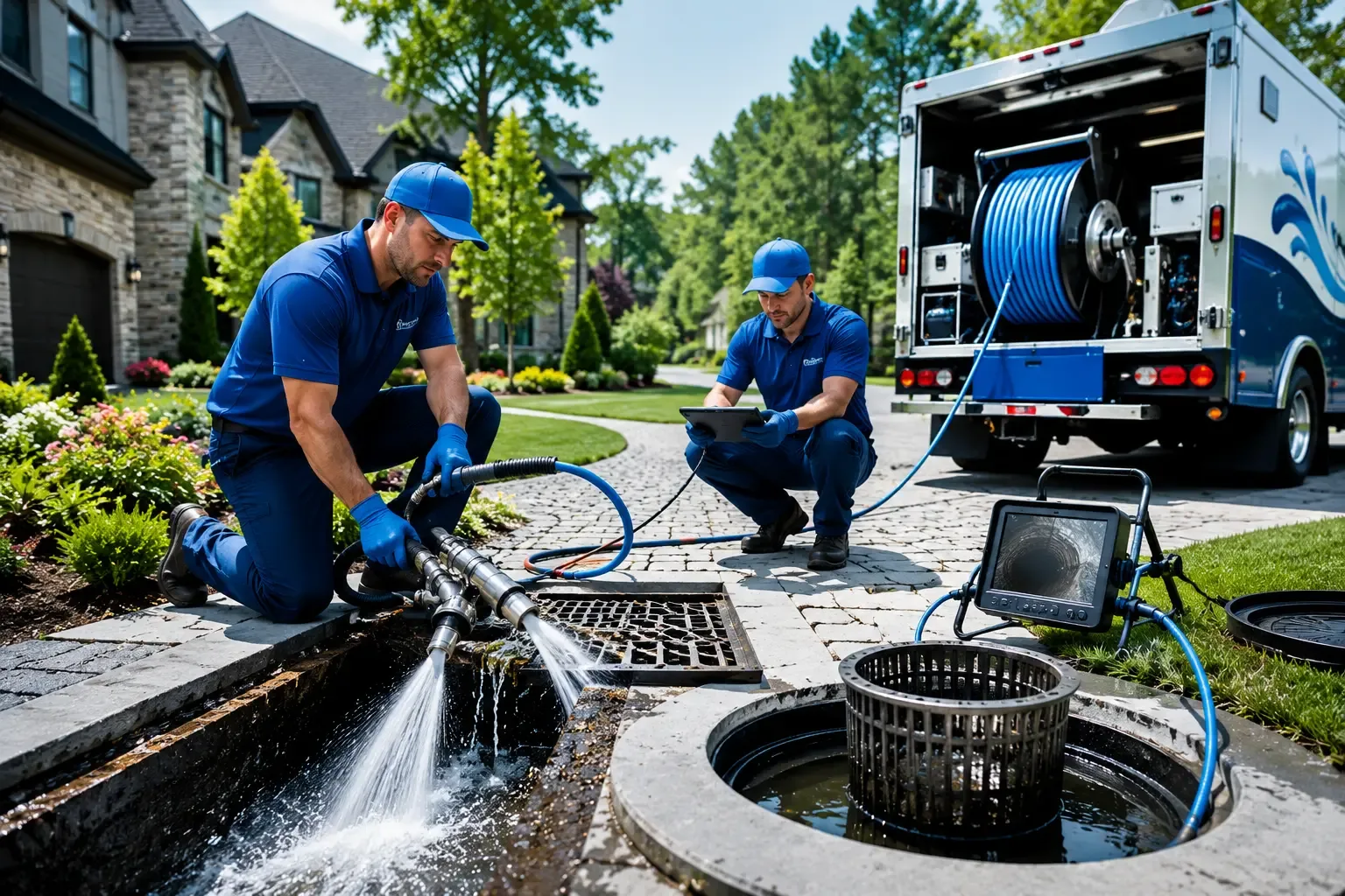 Local outdoor drain cleaning professionals in Everett, MA